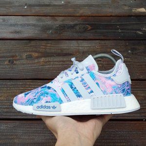 Women adidas NMD R1 Easter Boost Running Sneakers